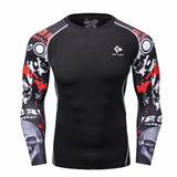 Men's Compression Tops & Tee Fashion 3D Prints