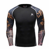 Men's Compression Tops & Tee Fashion 3D Prints