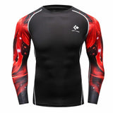 Men's Compression Tops & Tee Fashion 3D Prints