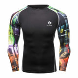 Men's Compression Tops & Tee Fashion 3D Prints