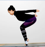 Lady Knee High Yoga Socks Sport Stockings Fitness Socks