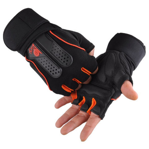 Sports Gym Gloves Half Finger Breathable Weightlifting Fitness Gloves