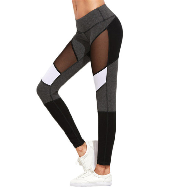 SHEIN Casual Leggings Women Fitness Leggings Color Block
