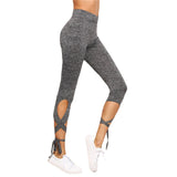 SHEIN Women Pants Trousers for Ladies Fitness Plain Light Grey