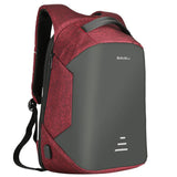 Men USB Charge Laptop Backpack