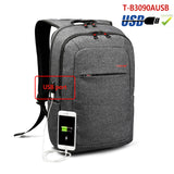 Brand External USB Charge Backpack Male
