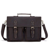 Men Briefcase Genuine Leather Bags