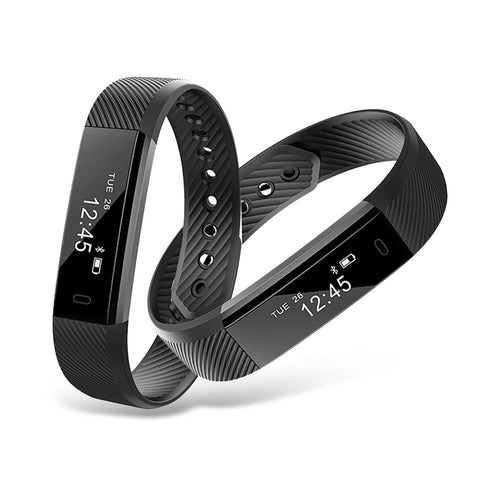 ID115 Bluetooth 4.0 Fitness Tracker Sleep Monitor steps Record Creative Watches