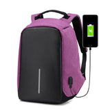 Multifunction USB charging Men 15inch Laptop Backpacks For Teenager