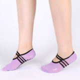 Women Yoga socks Bandage Cotton Halter sports socks
