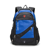 New Oxford Swiss Backpack USB Men Waterproof Travel