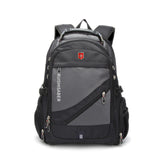 New Oxford Swiss Backpack USB Men Waterproof Travel