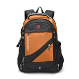 New Oxford Swiss Backpack USB Men Waterproof Travel
